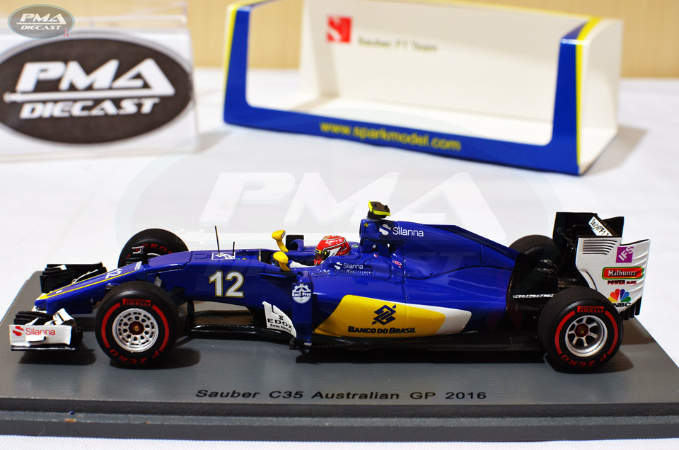 FELIPE NASR 2016 SAUBER C35 1:43